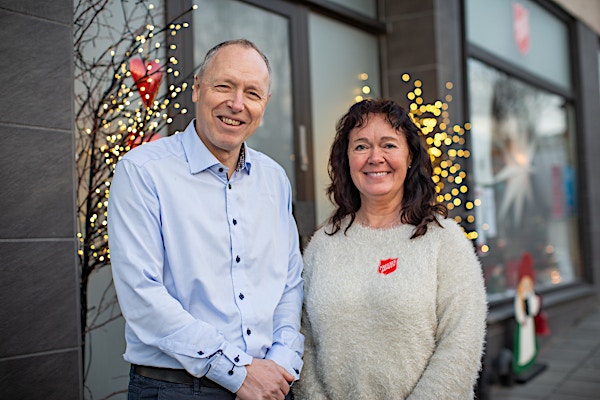 Istad gir juledonasjon til Varmestua Istad gir juledonasjon til Varmestua