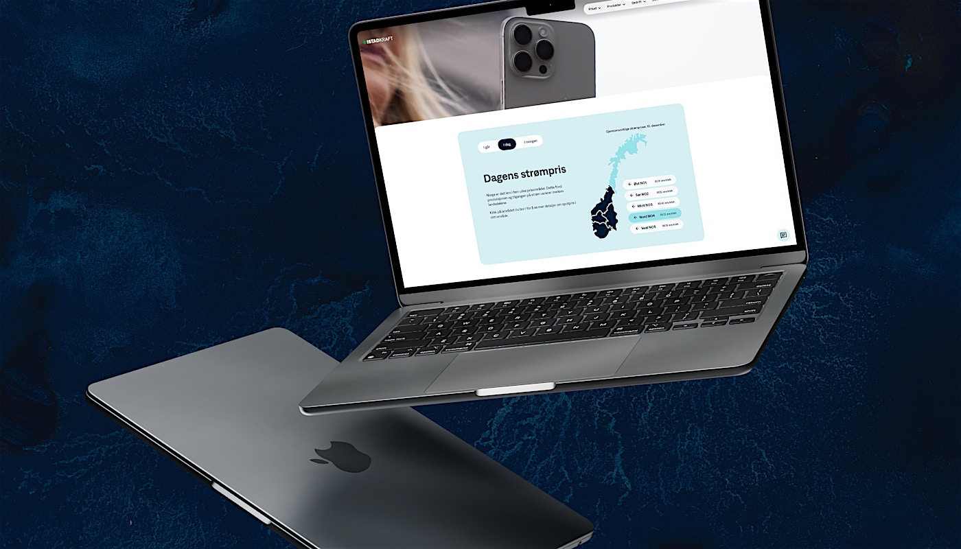 Ny og forbedret nettside fra Istad Kraft Ny og forbedret nettside fra Istad Kraft